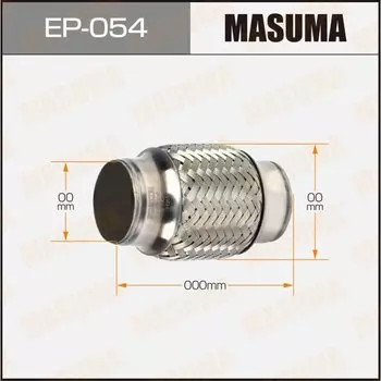 Гофра глушителя "MASUMA" 42x100