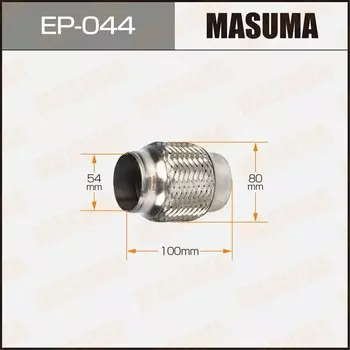 Гофра глушителя "MASUMA" 54x100