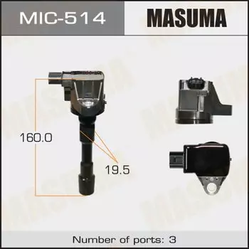 Катушка зажигания MASUMA, FIT SHUTTLE, GP2
