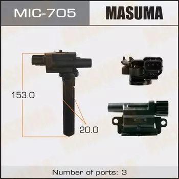Катушка зажигания MASUMA, JIMNY, JIMNY SIERRA/ M13A