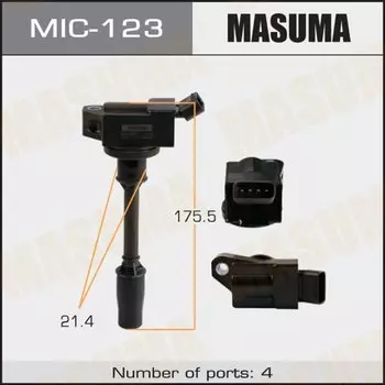 Катушка зажигания MASUMA, RX200T, NX300H / 8ARFTS