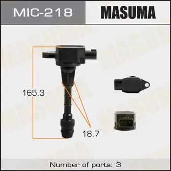 Катушка зажигания MASUMA, SENTRA / QG18DE. Аналог MIC-209