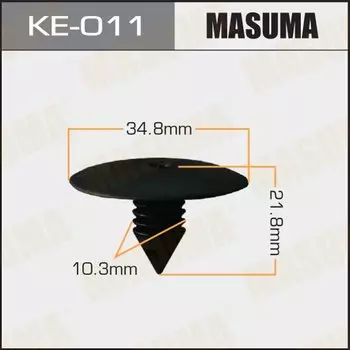 Клипса крепежная MASUMA KE-011 (OEM 7518N8, 7703077225)