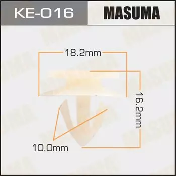 Клипса крепежная MASUMA KE-016 (OEM 7777069)