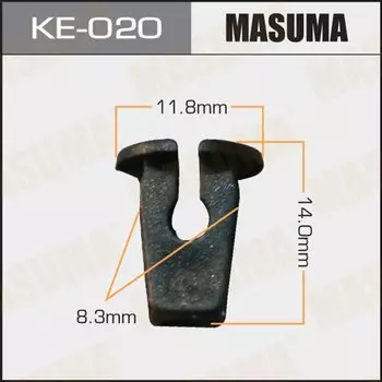 Клипса крепежная MASUMA KE-020 (OEM 165827592)