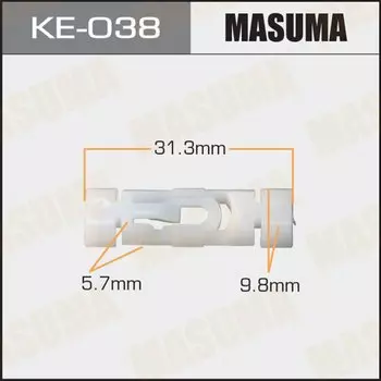 Клипса крепежная MASUMA KE-038 (OEM 1H0853733B)