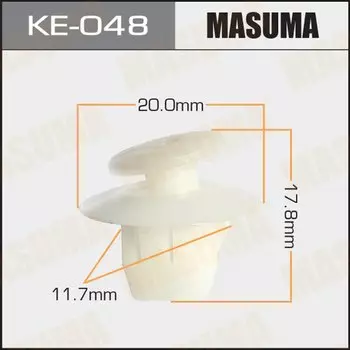 Клипса крепежная MASUMA KE-048 (OEM 81496-21010)