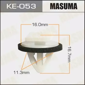 Клипса крепежная MASUMA KE-053 (OEM 87702H1000, 87702-H1000)