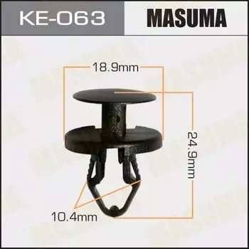 Клипса крепежная MASUMA KE-063 (OEM 11609417)