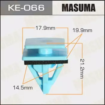 Клипса крепежная MASUMA KE-066 (OEM 87758-3L000)