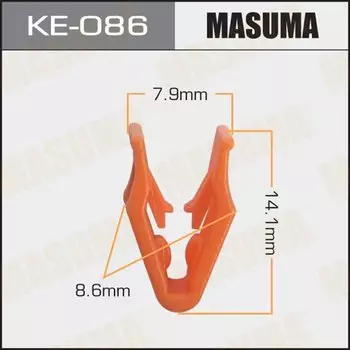 Клипса крепежная MASUMA KE-086