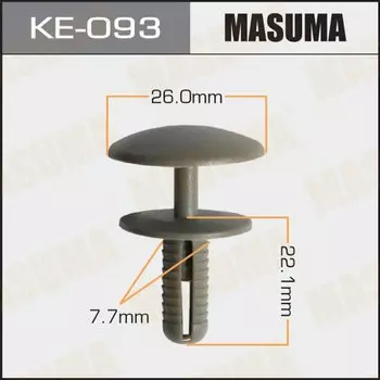 Клипса крепежная MASUMA KE-093