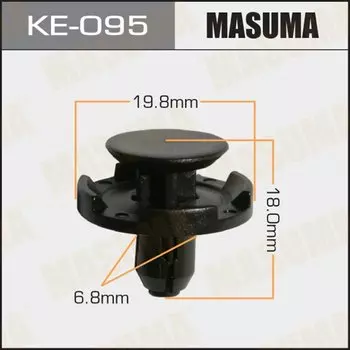 Клипса крепежная MASUMA KE-095