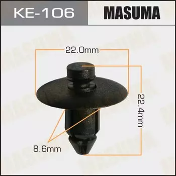 Клипса крепежная MASUMA KE-106 (OEM WX68DX9AA)