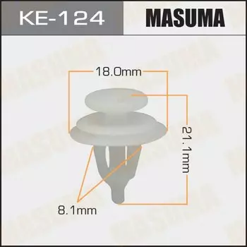 Клипса крепежная MASUMA KE-124 (OEM 699050)