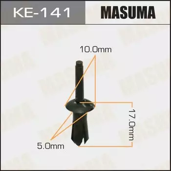 Клипса крепежная MASUMA KE-141 (OEM 7703072144)