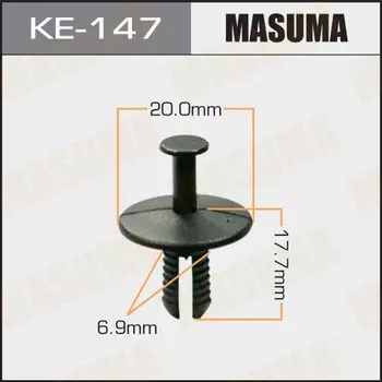 Клипса крепежная MASUMA KE-147 (OEM 51118174185)