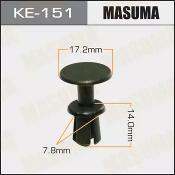 Клипса крепежная MASUMA KE-151 (OEM 51498166702)