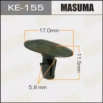 Клипса крепежная MASUMA KE-155 (OEM 9619769080)
