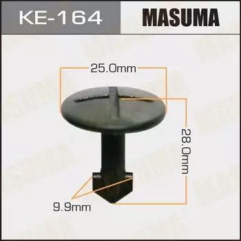 Клипса крепежная MASUMA KE-164 (OEM 4A0805121C)