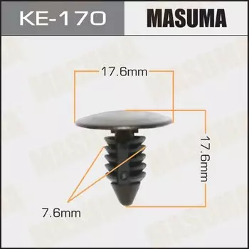 Клипса крепежная MASUMA KE-170