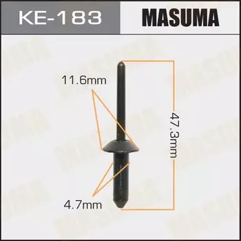 Клипса крепежная MASUMA KE-183 (OEM 20423647, N804189S)
