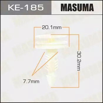 Клипса крепежная MASUMA KE-185 (OEM 10285935)