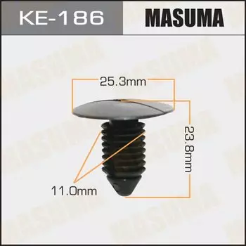 Клипса крепежная MASUMA KE-186 (OEM 1619321)