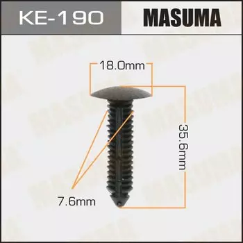 Клипса крепежная MASUMA KE-190 (OEM W709002SAA)