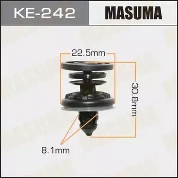 Клипса крепежная MASUMA KE-242 (OEM 7L6868243)