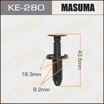 Клипса крепежная MASUMA KE-280 (OEM 06504521)