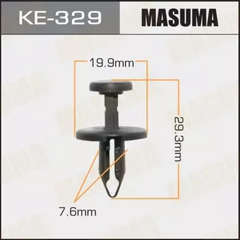 Клипса крепежная MASUMA KE-329 (OEM 6506132AA)