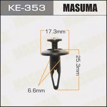 Клипса крепежная MASUMA KE-353 (OEM 20664092, N804570S)