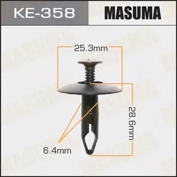 Клипса крепежная MASUMA KE-358 (OEM 25663903)
