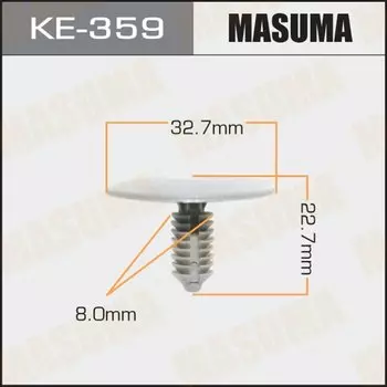 Клипса крепежная MASUMA KE-359 (OEM 15986343, N805315)