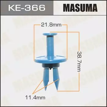 Клипса крепежная MASUMA KE-366 (OEM 6503401, 6503819)