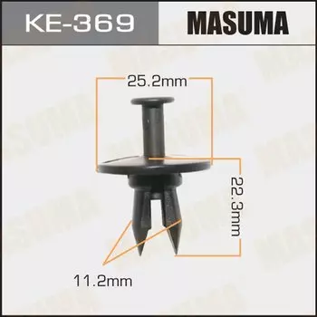 Клипса крепежная MASUMA KE-369 (OEM 16518608, 5973823, 9871015)