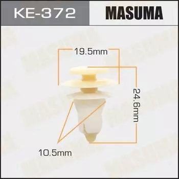Клипса крепежная MASUMA KE-372 (OEM W708621S300)