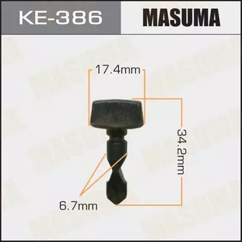Клипса крепежная MASUMA KE-386 (OEM 6Q0807643)