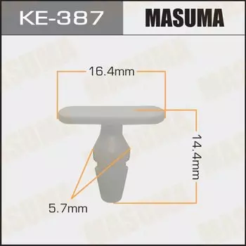 Клипса крепежная MASUMA KE-387 (OEM A0019889781)