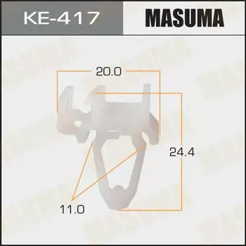 Клипса крепежная MASUMA KE-417 (OEM 51777891250)