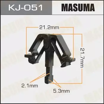 Клипса крепежная MASUMA KJ-051 (OEM 90467-17004)