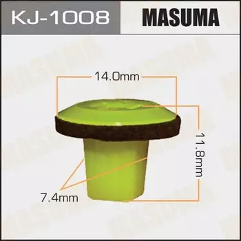 Клипса крепежная MASUMA KJ-1008 (OEM 90189-04066, 90665-SM4-000)