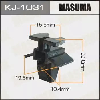 Клипса крепежная MASUMA KJ-1031 (OEM 91017AA251, 91059FC090)
