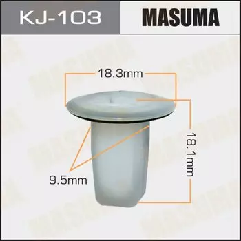 Клипса крепежная MASUMA KJ-103
