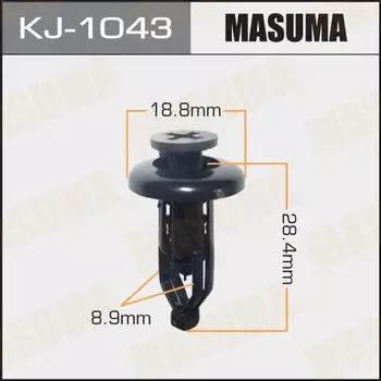 Клипса крепежная MASUMA KJ-1043 (OEM 90467-09143)