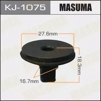 Клипса крепежная MASUMA KJ-1075 (OEM 90467-17007)