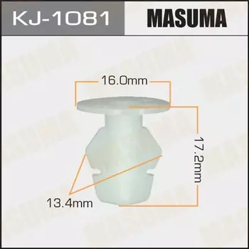 Клипса крепежная MASUMA KJ-1081 (OEM 90189-06076)