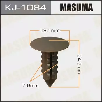 Клипса крепежная MASUMA KJ-1084 (OEM 90904-67023-E0)