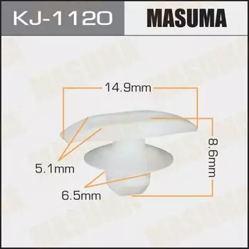 Клипса крепежная MASUMA KJ-1120 (OEM 90467-04034)